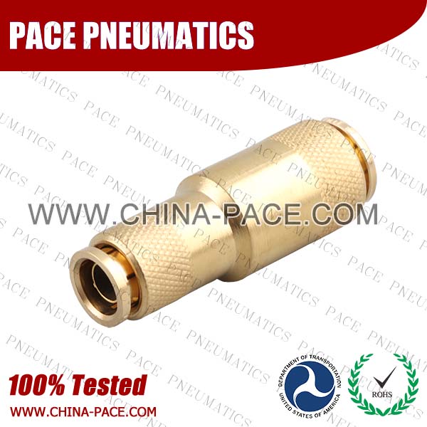 Reducer Straight DOT Air Brake Push To Connect Fittings, DOT Air brake Fittings, DOT Push In Fittings